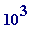 10^3